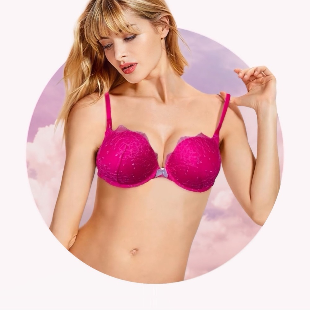 NWOT Victoria’s Secret Bombshell Lace Push-Up Bra